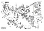Bosch 0 600 836 8A0 AKE-40-19 Chain-Saw Spare Parts